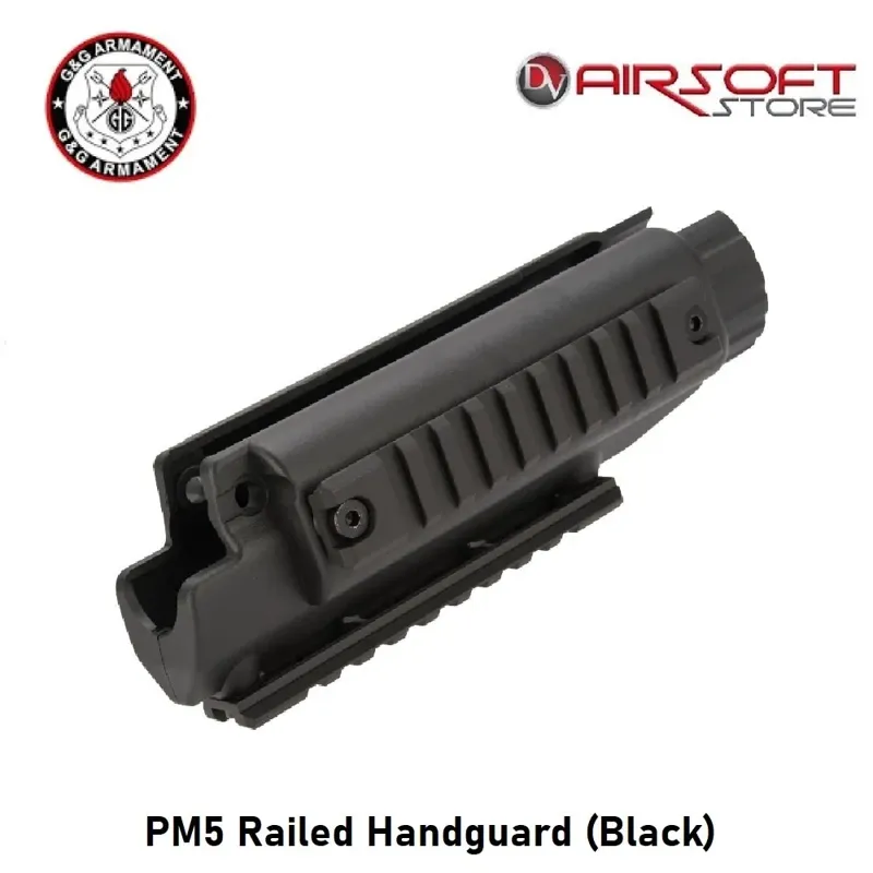 PM5 Railed Handguard · Negro