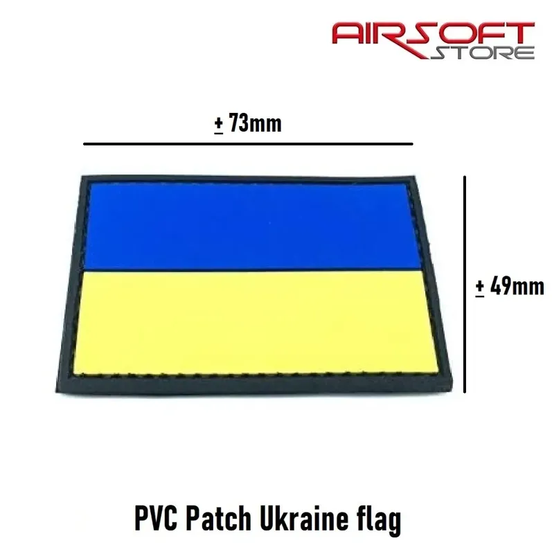 PVC Patch Ukraine Flag