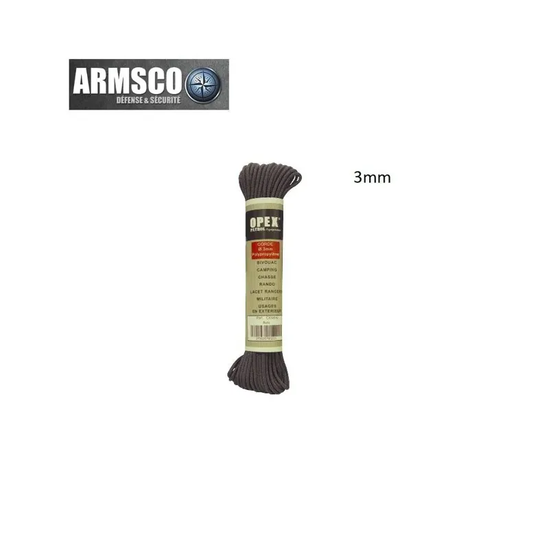 Paracord 3mm - 15m · Tan / FDE