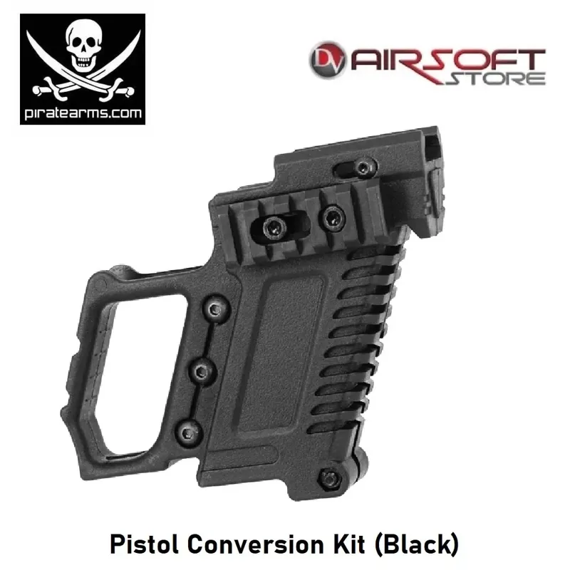 Pistol Conversion Kit · Negro