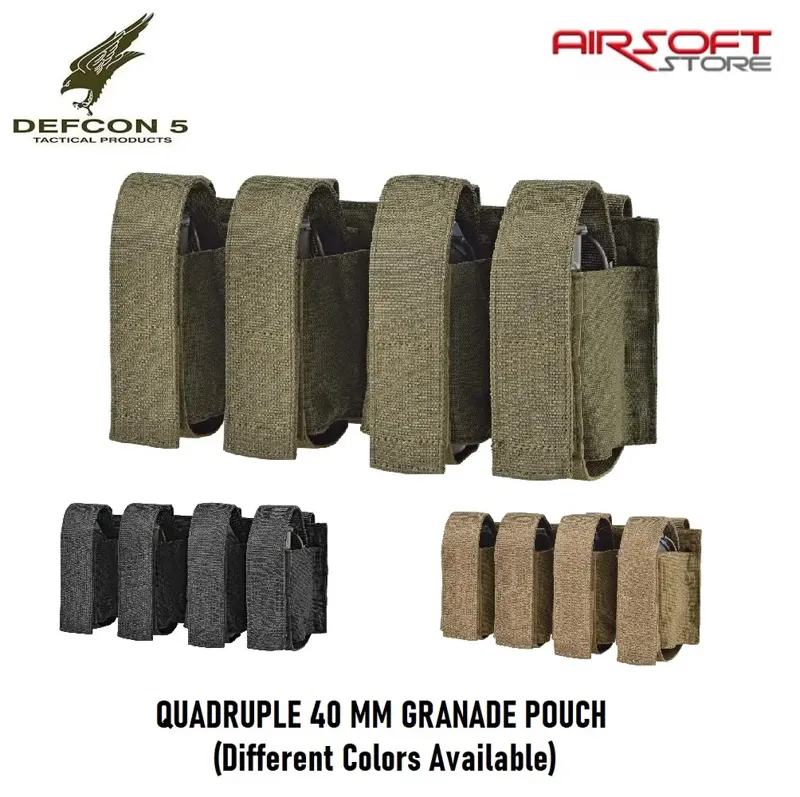 Quadruple 40 mm Granade Pouch