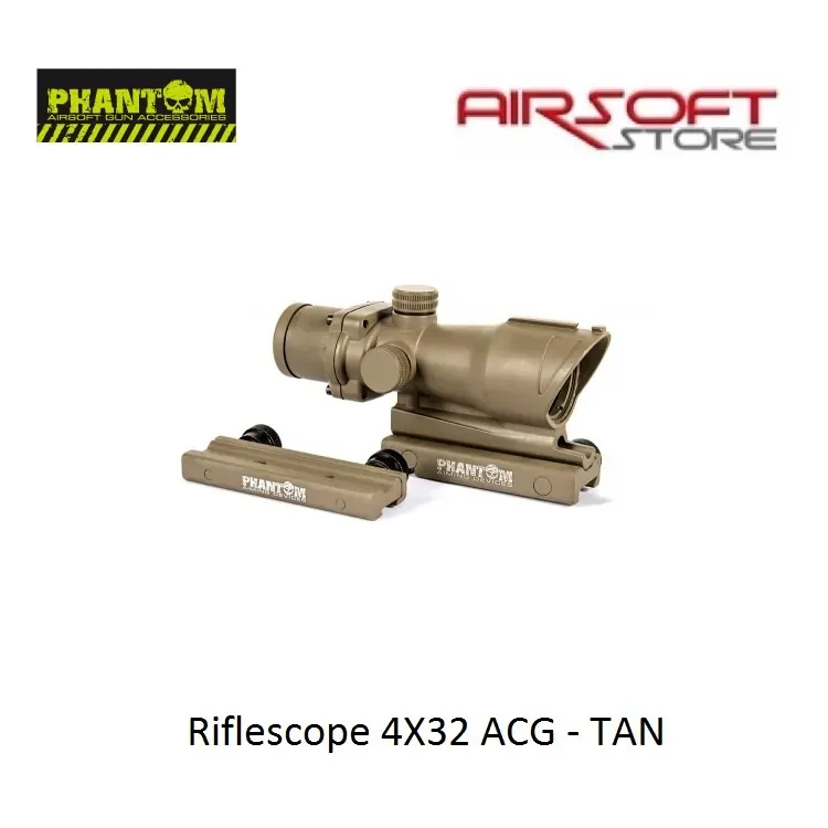 Riflescope 4x32 ACG · Tan / FDE