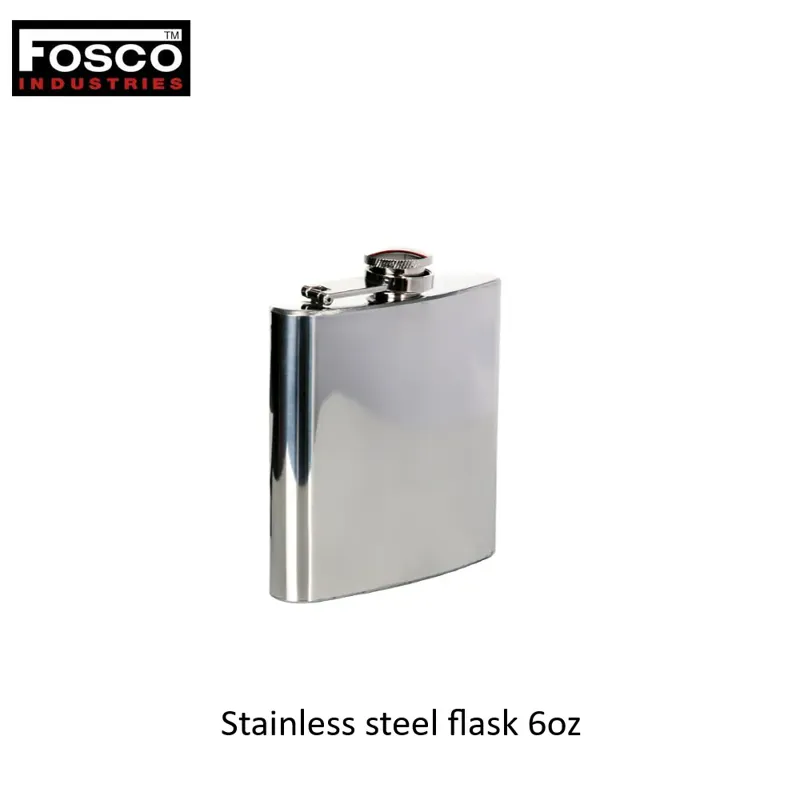Stainless Steel Flask 6oz