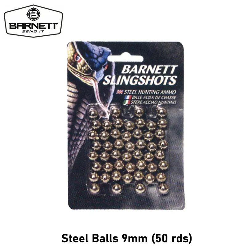 Steel Balls 9mm (50 rds)