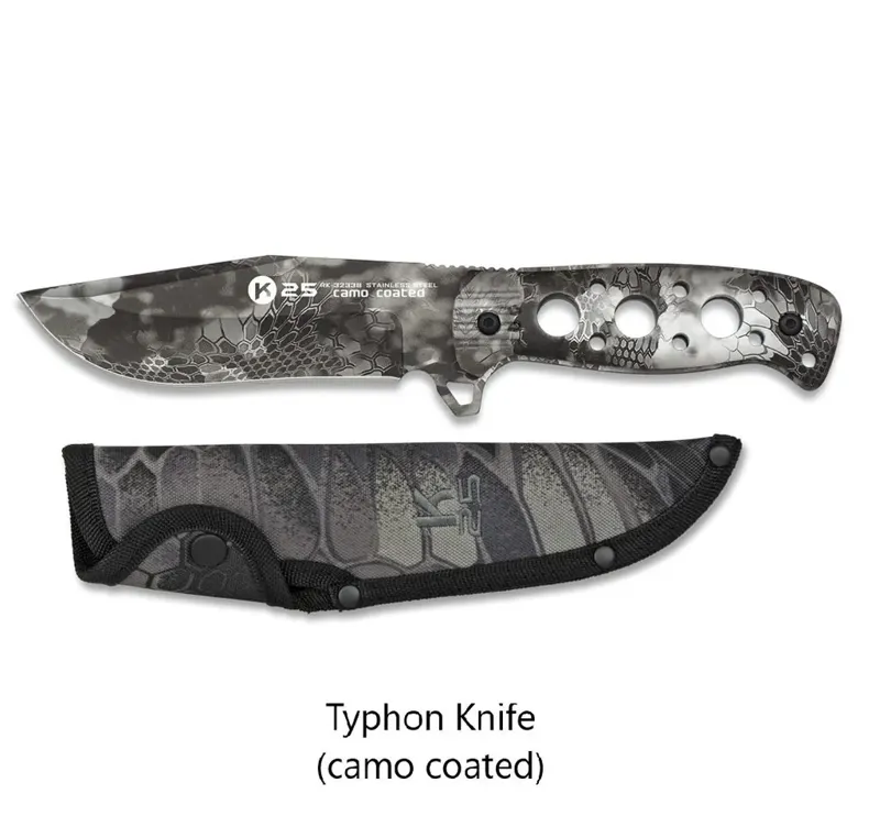 Typhon Knife ( Coated) · Camo