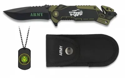 Navaja Army con Chapa - Albainox