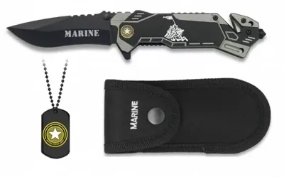 Navaja Marine con Chapa - Albainox