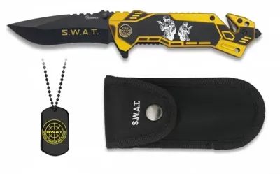 Navaja SWAT con Chapa - Albainox