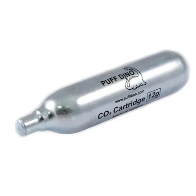 Bombona de CO₂ 12 g Pack de 10 - Puff Dino