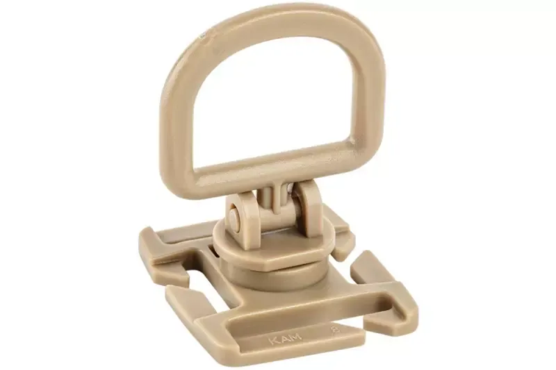 Attache Rotative D-Ring MOLLE Equipement · Tan / FDE