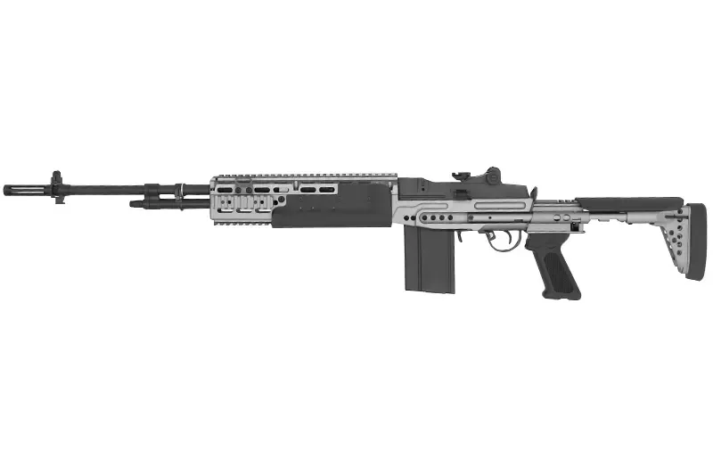 Réplique GR14 (M14) EBR Long ETU Version G&g · Plata