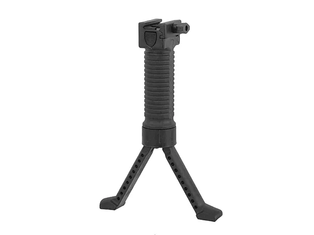 Grip Bipode para Rail · Negro