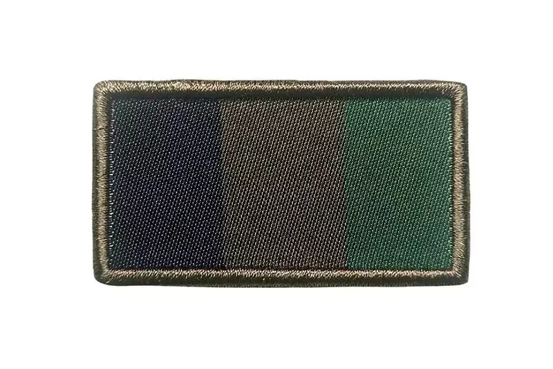 Patch Drapeau Français Brodé Basse Visibilité