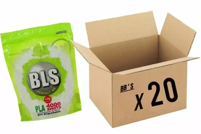 20 Sachets de 4000 Billes Bio 0.20g Precision BLS