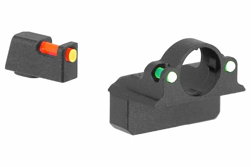 Set de Mires Ghost Ring Type A pour Glock WE / Marui CTM · Negro