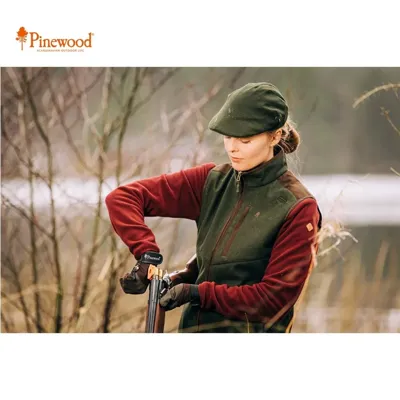 Γυναικεία Ζακέτα Fleece Nydala Burgundy SuedeBrown - Pinewood