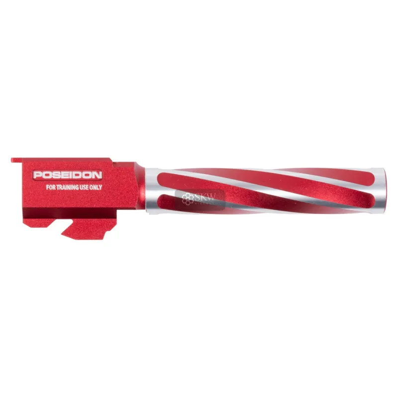 Poseidon Tsunami Cañón Externo · Rojo