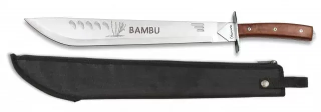 Cortacañas BAMBU con Funda Hoja 43 cm