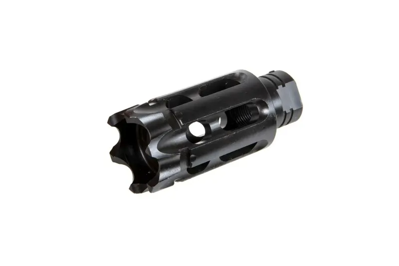 5KU Airsoft 5KU BreacherBrake Compensator (Large) · Negro
