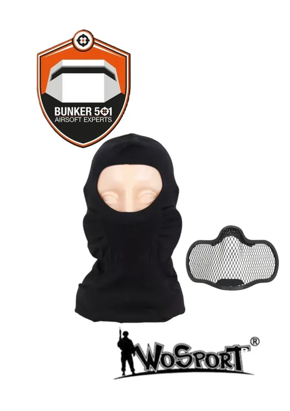Wosport Protective Headgear V1 · Negro
