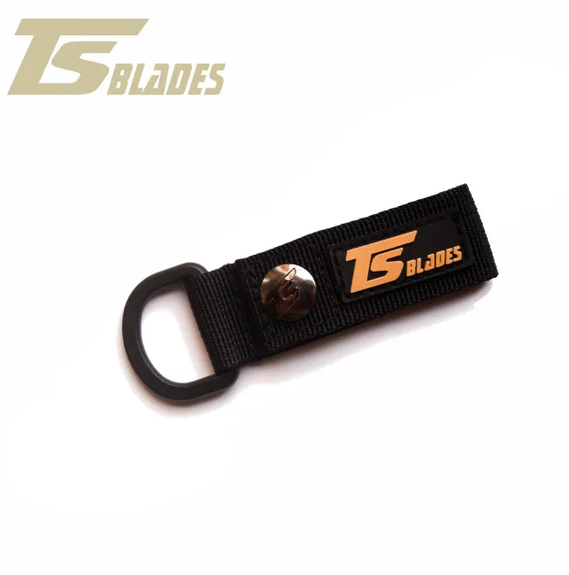 Ts Blades Keychain · Negro