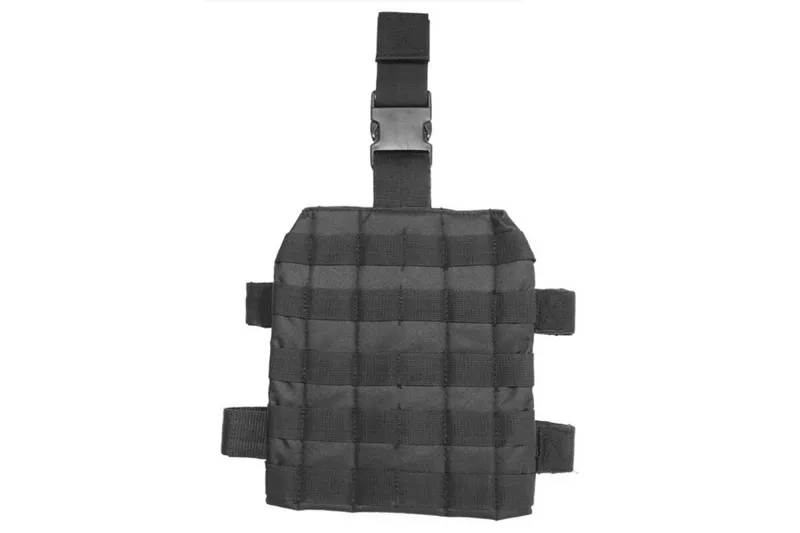 Mil-Tec MOLLE Beinadapter · Negro