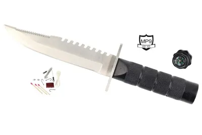 MP9 &Uuml;Berlebensmesser Silber - Buchner