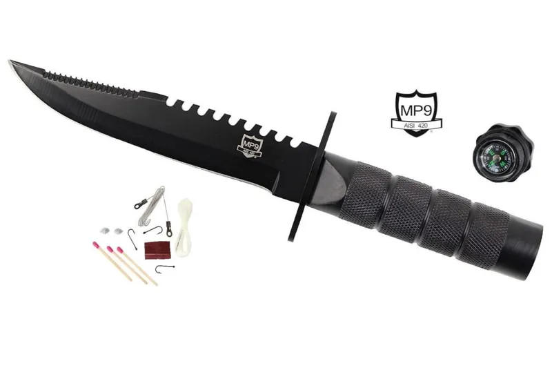 Buchner MP9 &Uuml;Berlebensmesser · Negro