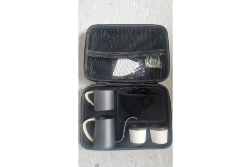 Camping Coffee Set, Grau