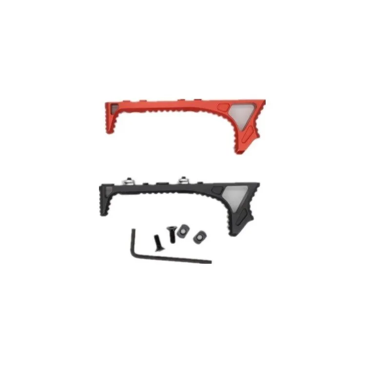 Grip Angular CNC KeyMod/Recto · Rojo