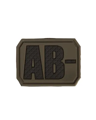 Patch 3D Blood Ab Negativ - Mil-Tec