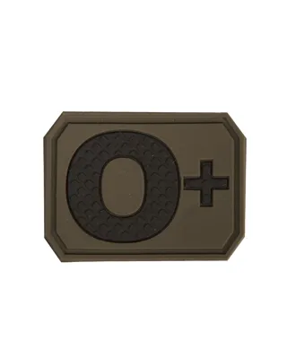 Patch 3D Blood 0 Positiv - Bei Demmer Kaufen! - Mil-Tec