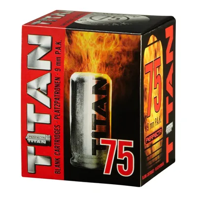 Titan Platzpatronen 9mm P.a.k. - 75 - Kaufen! - Perfecta