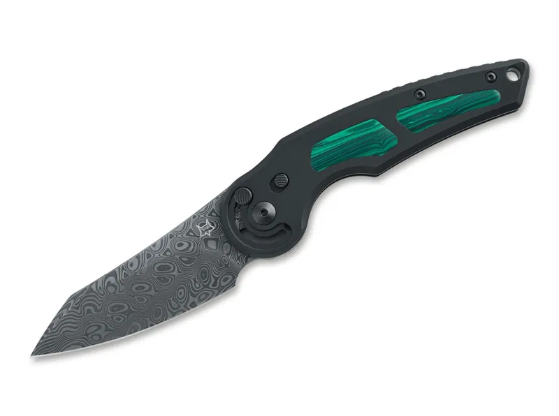 Fox Knives Jupiter Titanium Malachite Damascus - Kaufen!