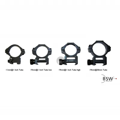 Ringe Für Armbrüste | 19mm@1 Inch - 2,54 cm Tube - X-SCOPE