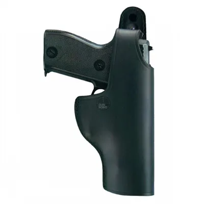 Gürtelholster Escort Aus Leder Für Revolver 4"-6" K, L, N - Akah