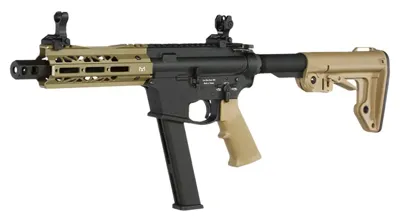 TWS 9mm SBR Vollmetall Gas-Blow-Back BB - King Arms