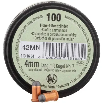 4mm Lang Mit Kugel Nr. 7 - RWS
