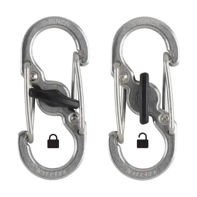 S-Biner Microlock Stainless Steel - Nite Ize