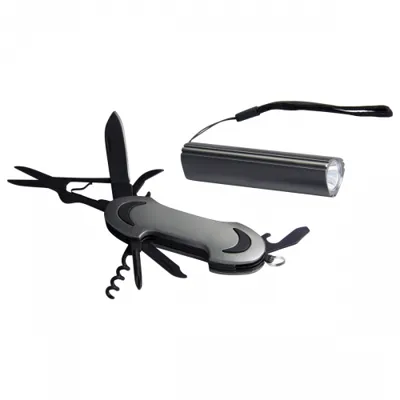 Multitool "Premium" 7-TEILIG Mit LED-Leuchte - Kurt24