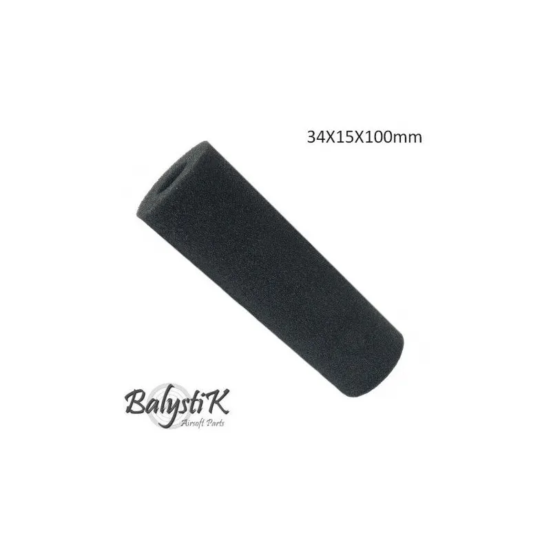Silencer Foam 34x15x100mm