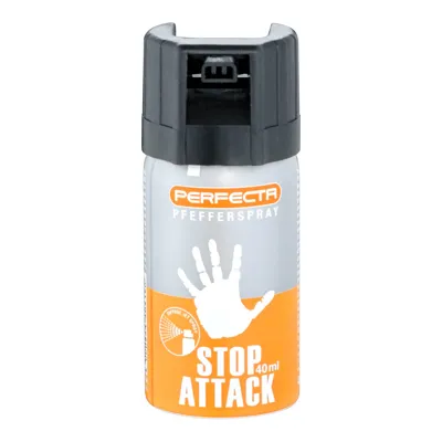 Stop Attack Pfefferspray 40 ml Konischer Strahl - Perfecta