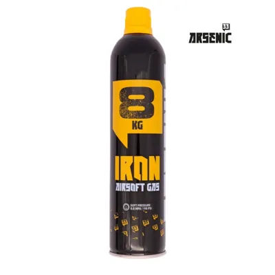 Gas Iron 8kg con Silicona 600ml - Arsenic