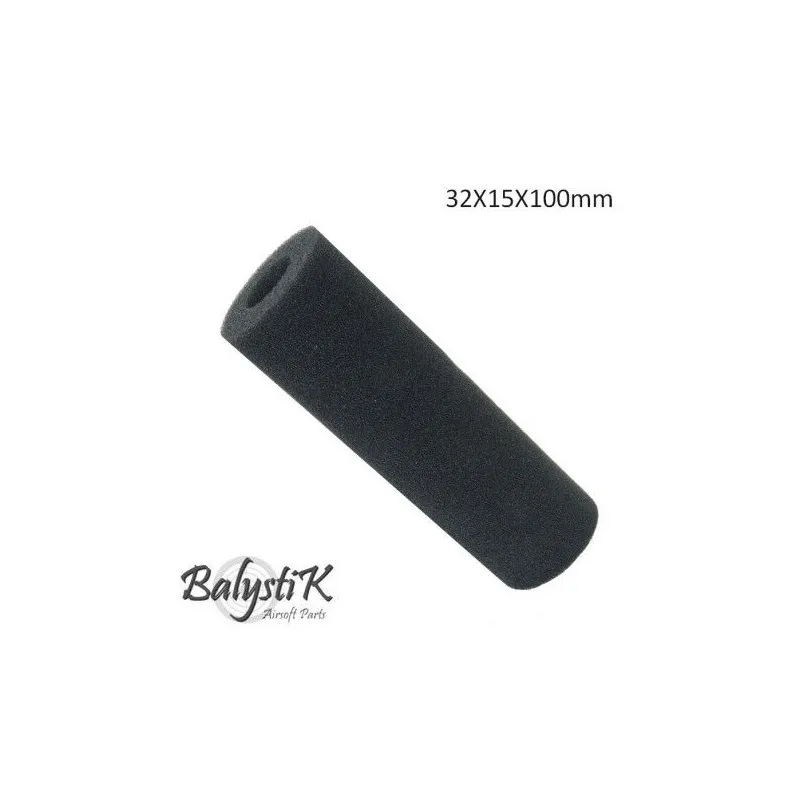 Silencer Foam 32x15x100mm