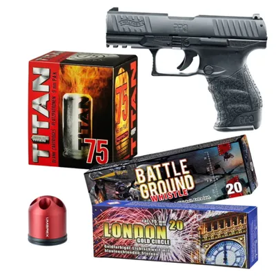 Schreckschuss Silvester Set 3 - LivingActive