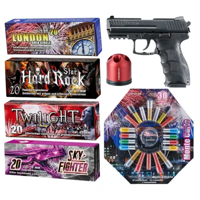 Schreckschuss Silvester XXL Set 7 - LivingActive