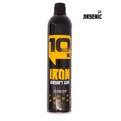 Gas Iron 10kg sin Silicona 600ml - Arsenic