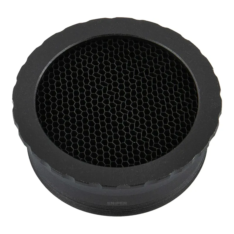 101 Inc Killflash Scope Protector for SRS Red Dot · Negro