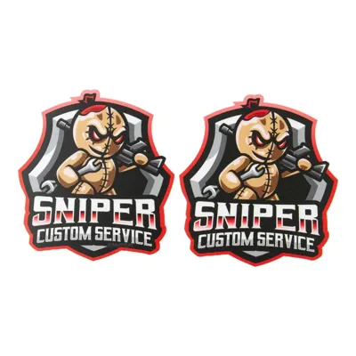 AS Custom Aufkleber, 7,5cm 2ER Pack - Sniper