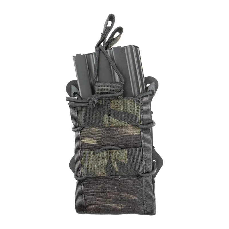 Emerson Double Stack FAST M4 MAG Pouch · Multicam Black